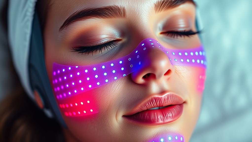 top led masks for rosacea