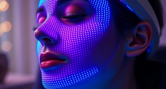 top led microcurrent masks