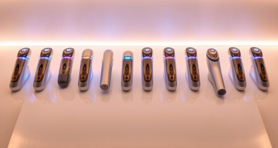 top led microcurrent skincare devices