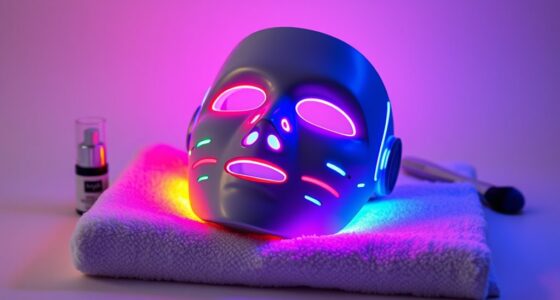 top led skin masks