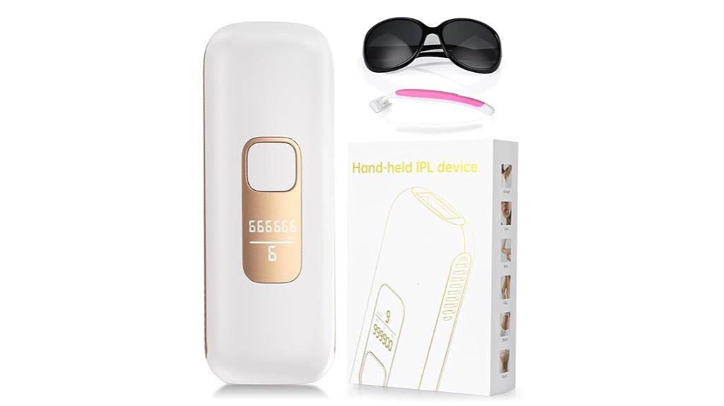 triple flash laser device