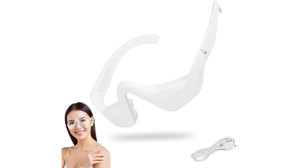 under eye red light massager