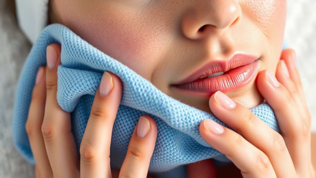 use cool compresses effectively