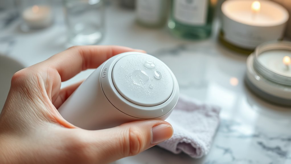 use gentle cleaning solutions
