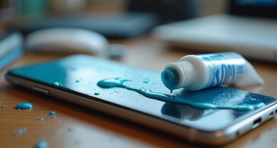 using incorrect thermal gel