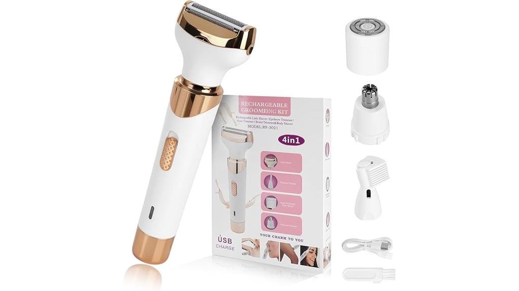 versatile 4 in 1 hair removal