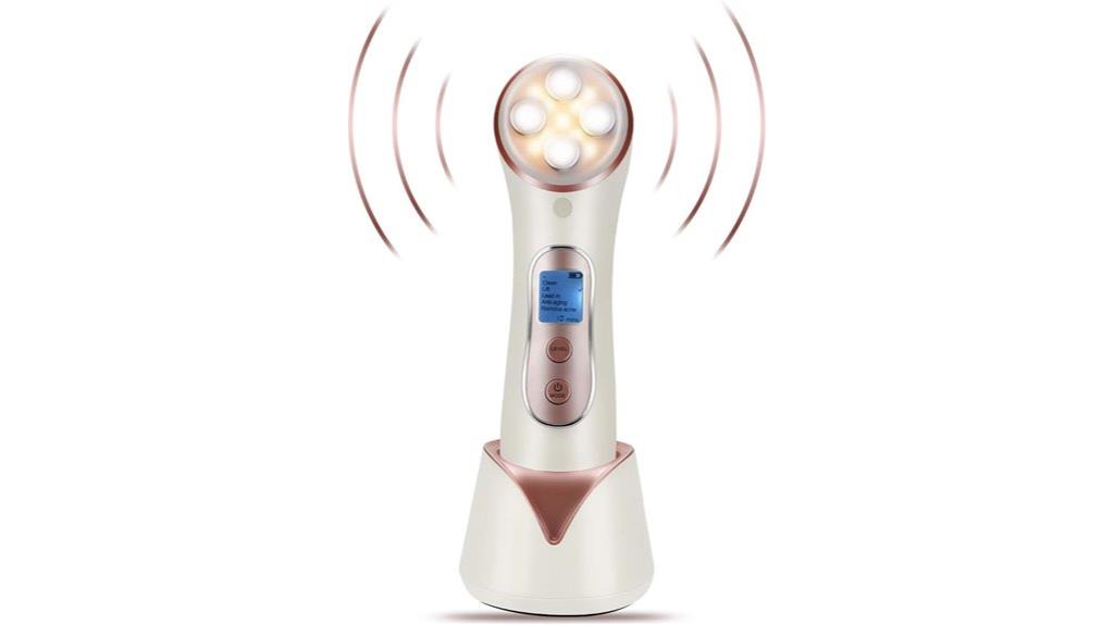 versatile 5 in 1 facial device
