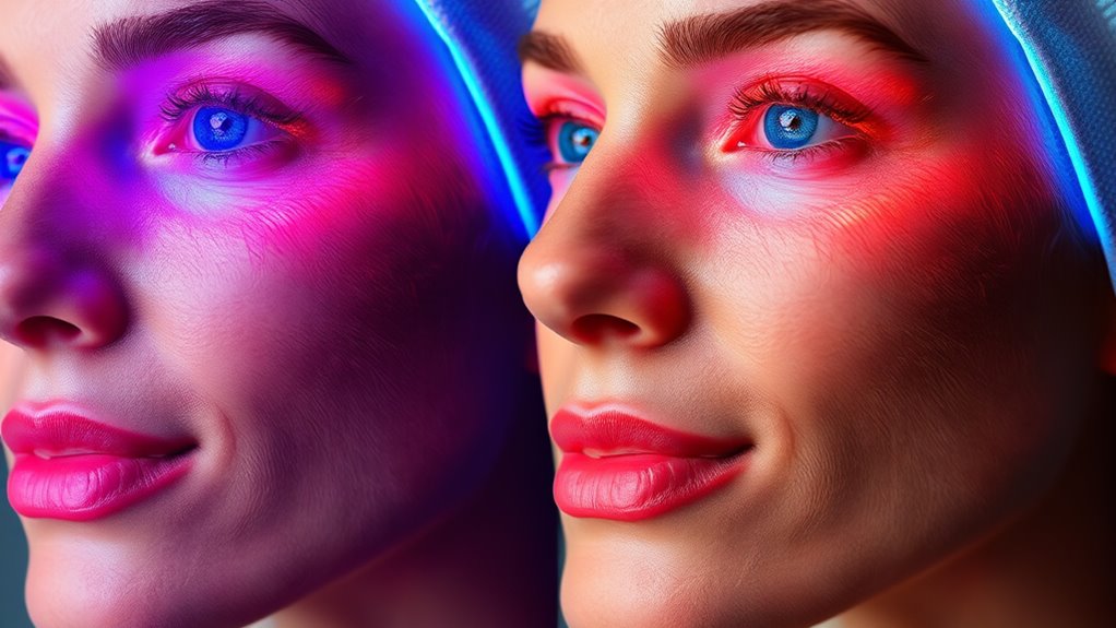 visible skin improvements over time