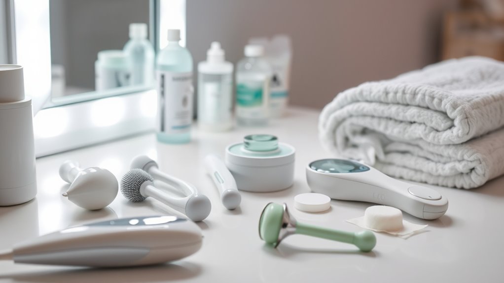 wash hands and skin