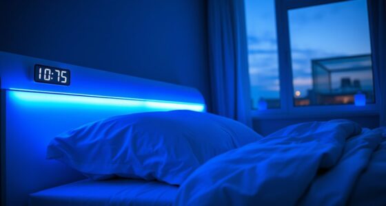 blue light modulates circadian rhythms