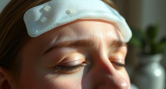 cold therapy alleviates migraines