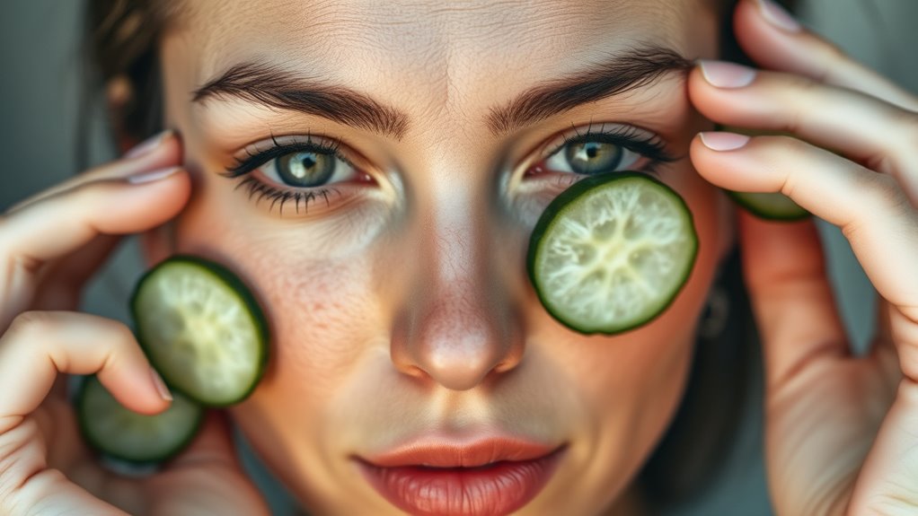 cold therapy for dark circles