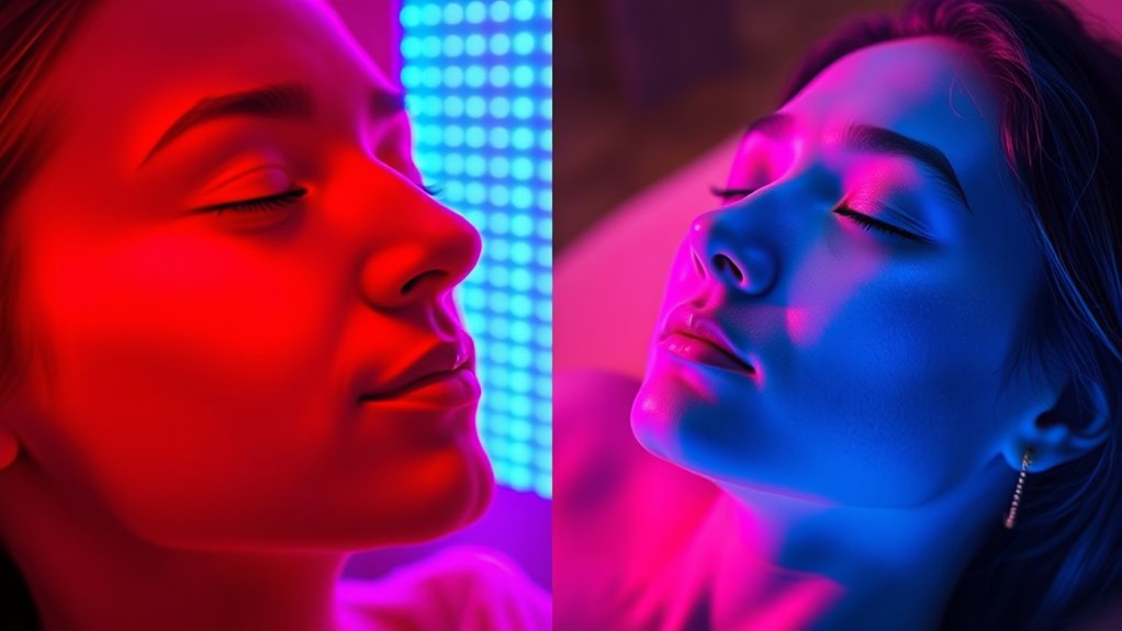 comparing light therapies benefits