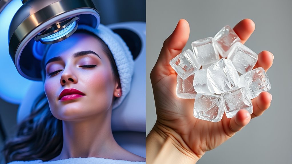 cryo facial vs ice therapy