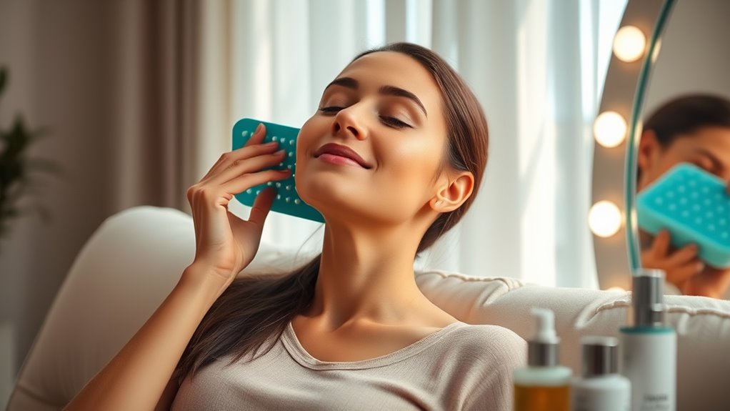 enhance skin through acupressure