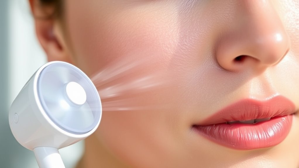 facial fans enhance absorption