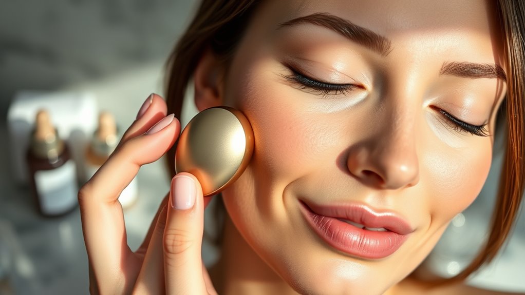 facial massage boosts collagen