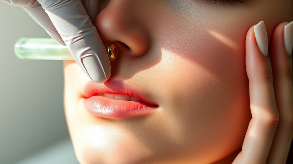 facial rolling enhances serum absorption