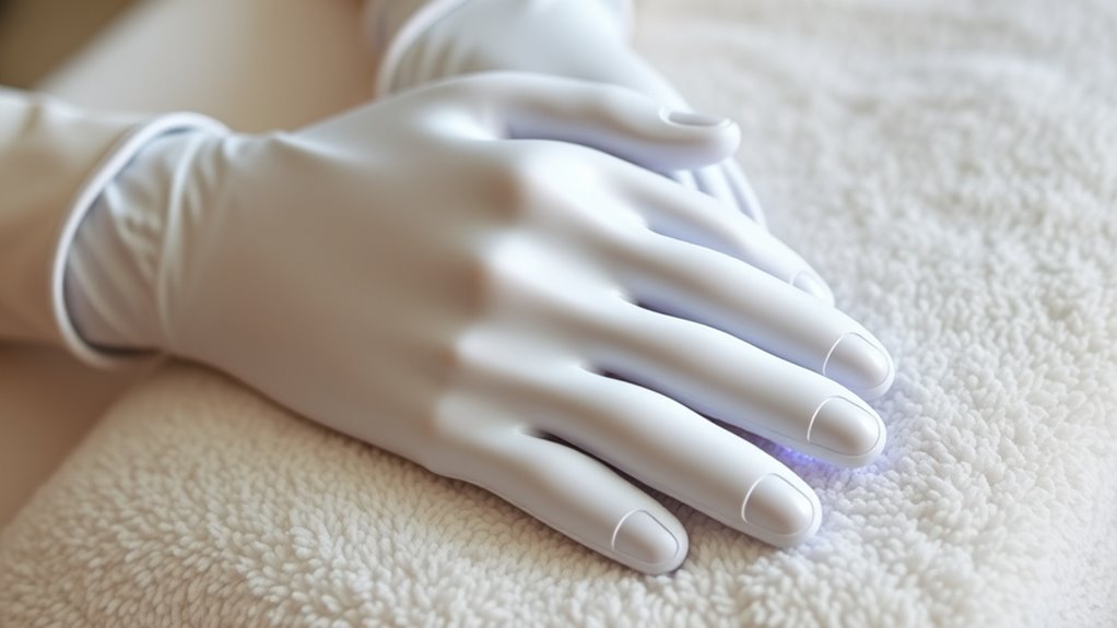 facial toning microcurrent gloves