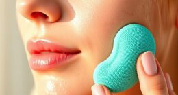 gentle circular scrubbing technique