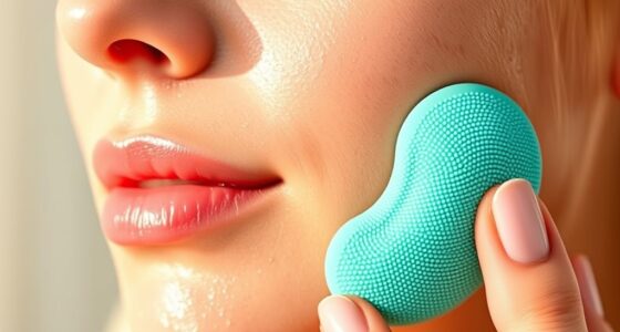 gentle circular scrubbing technique