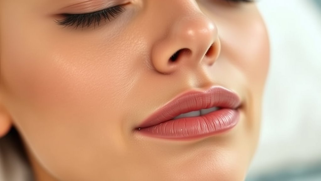 gentle tingling facial sensation