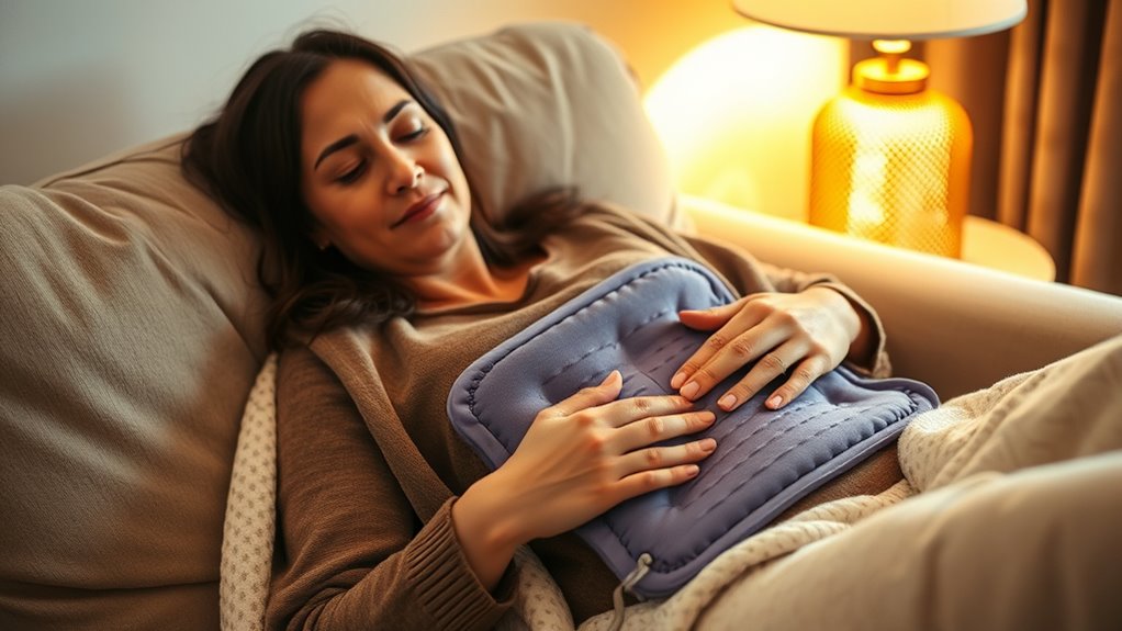 heat therapy eases menstrual pain