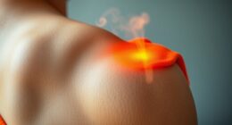 heat therapy eases muscle tension