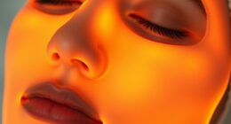 heated mask improves circulation