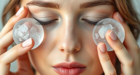 ice globes soothe skin