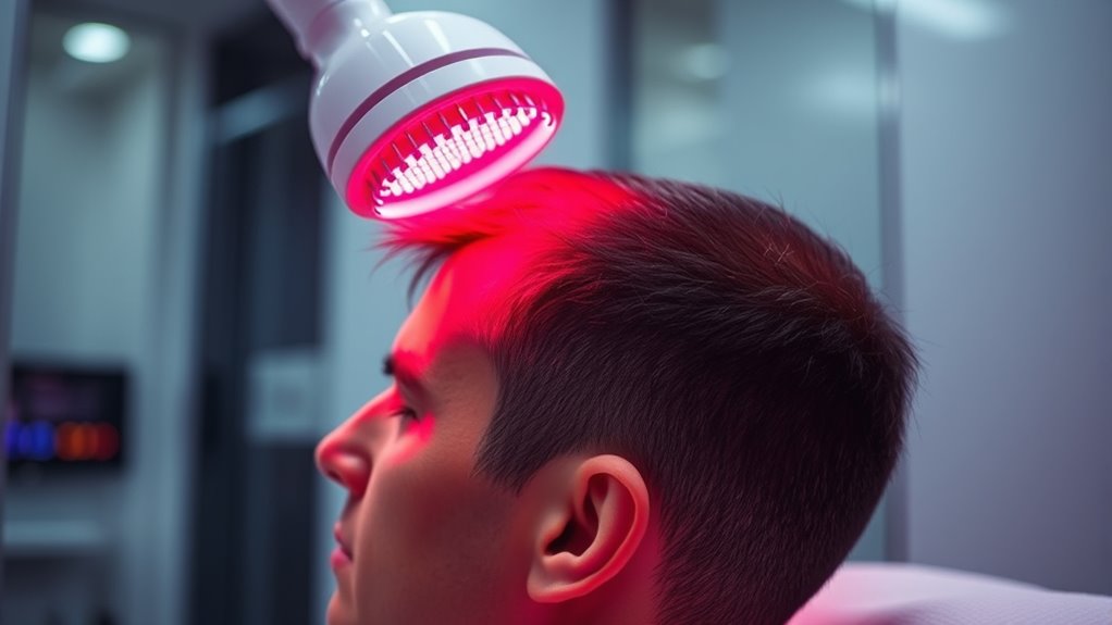 infrared stimulates hair growth
