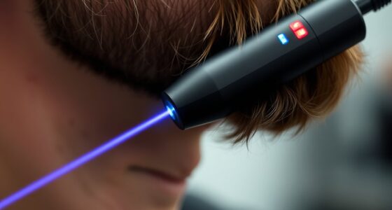 laser beard shaping devices