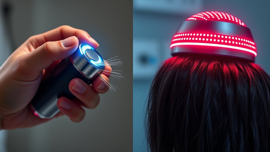 non invasive hair stimulation methods