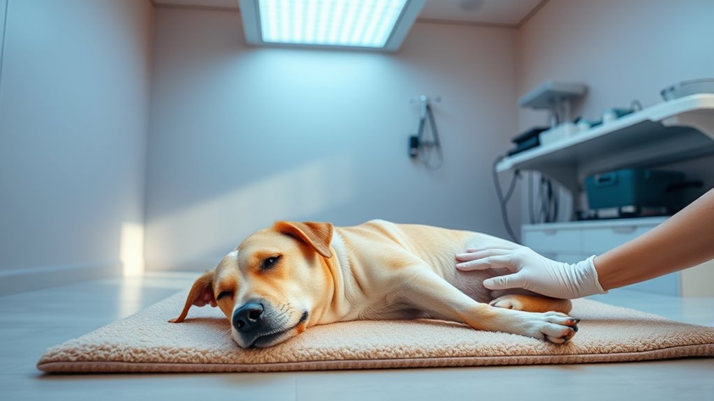 pet safety with light therapy