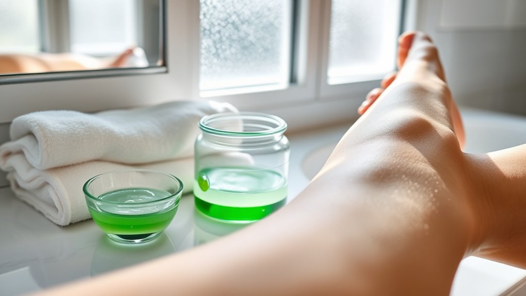 prepare skin avoid irritants