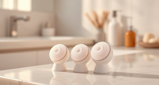 replace brush heads regularly