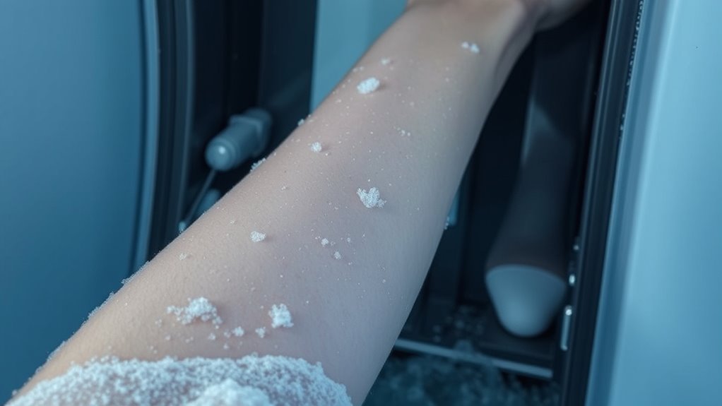 risks of excessive cryotherapy