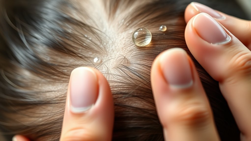 scalp massage improves absorption