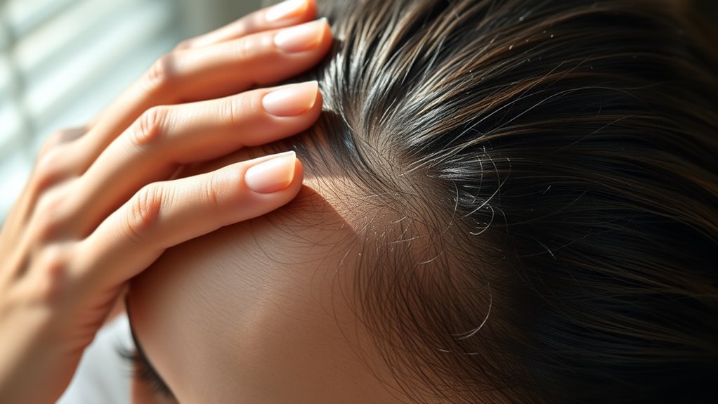 scalp massage promotes hair health