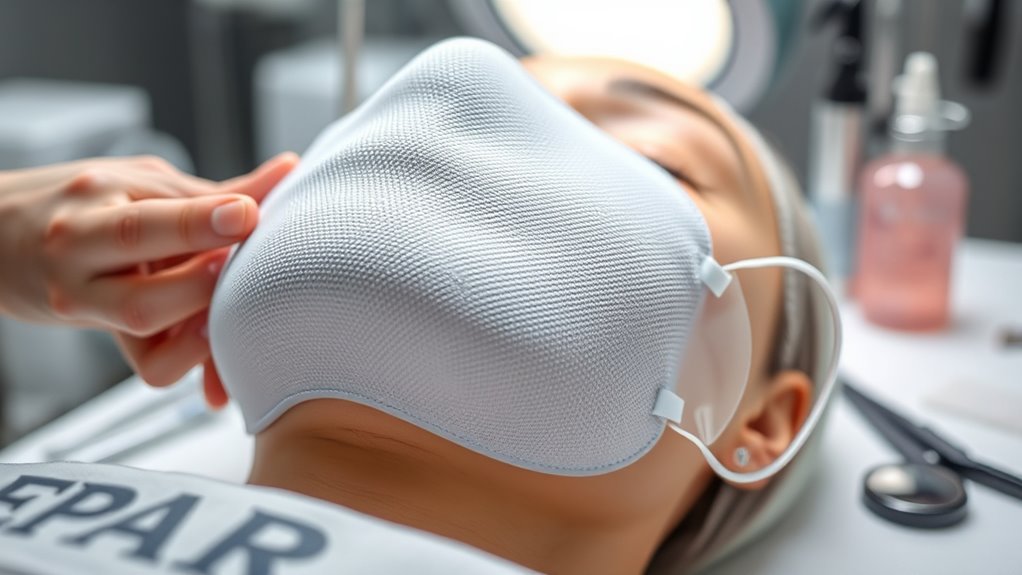 silicone mask holders effectiveness