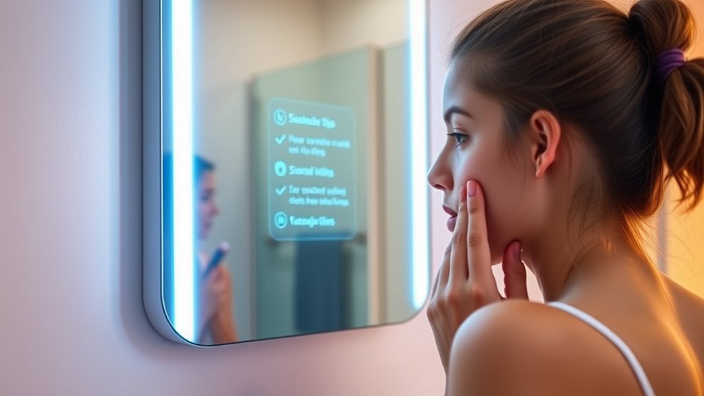 smart mirrors teen skincare