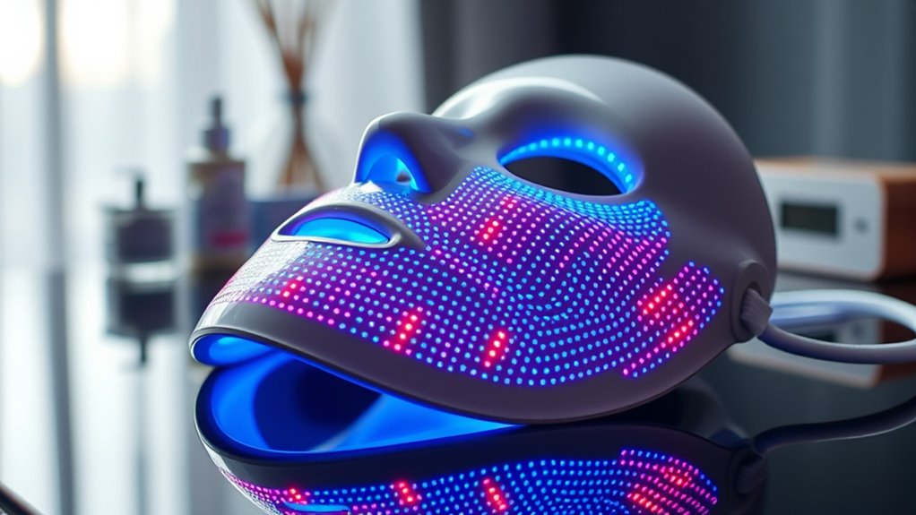 use led masks consistently wisely