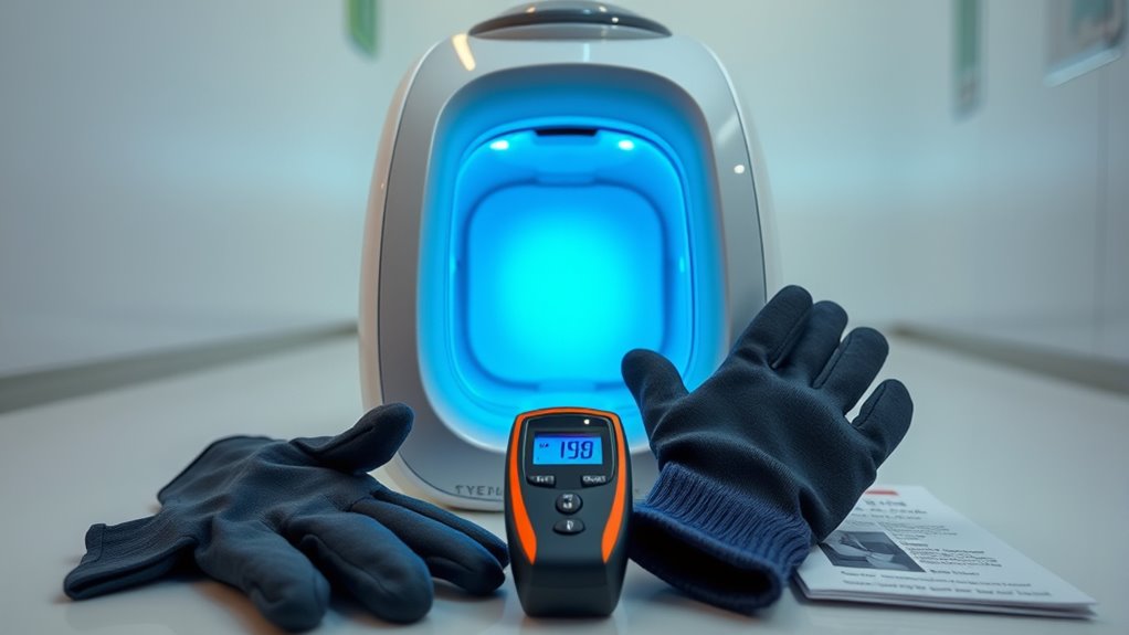 use proper safety precautions