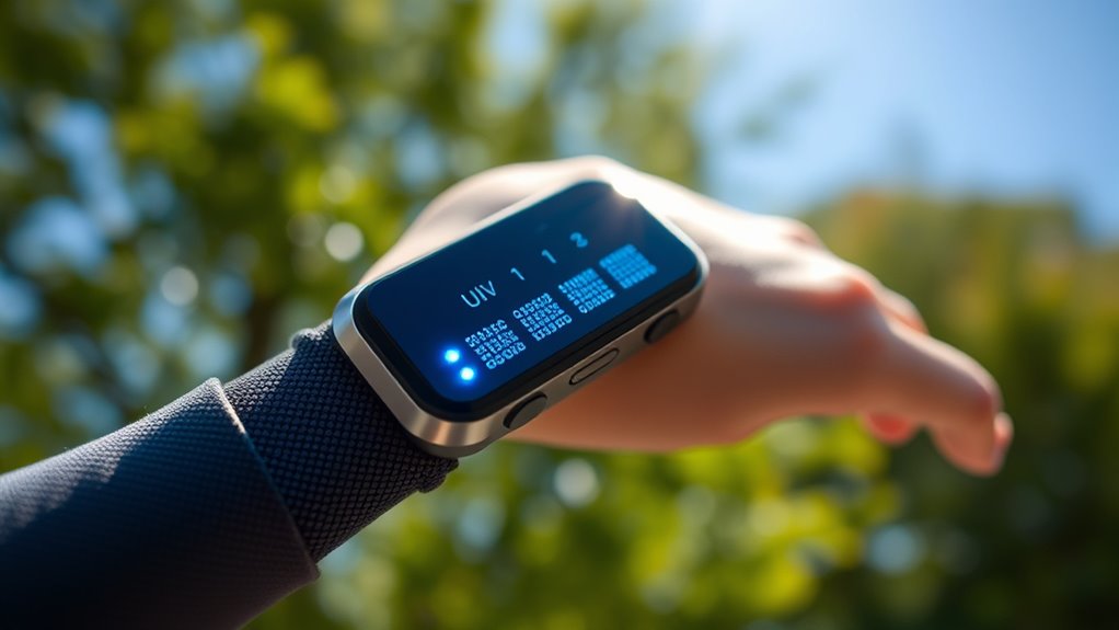 uv sensor sun protection