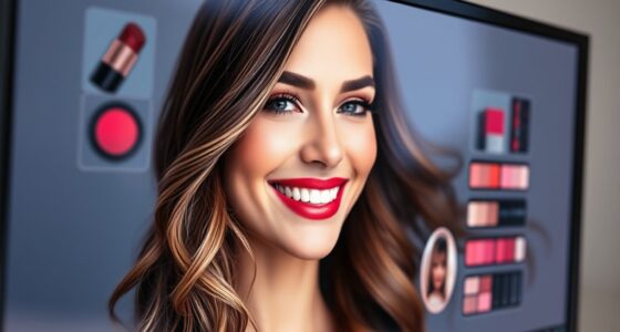 virtual makeup hair try ons