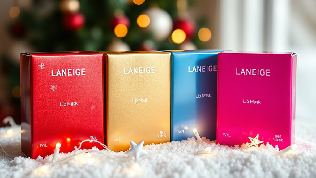 festive lip mask sets