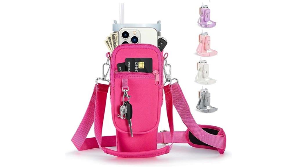 insulated carrier with phone
