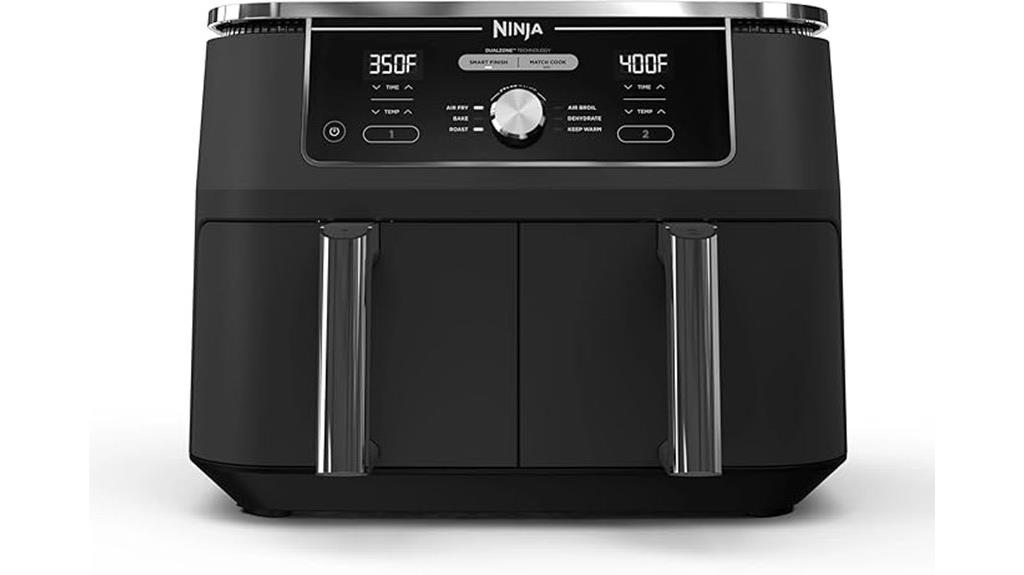 large 10 quart dualzone air fryer