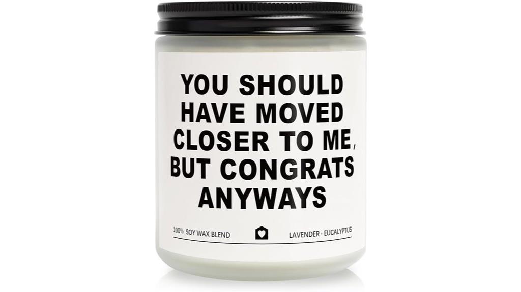 lavender scented handmade candle