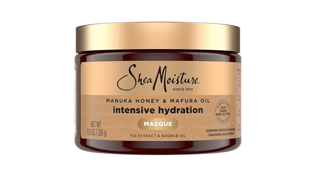 moisturizing hair masque with honey